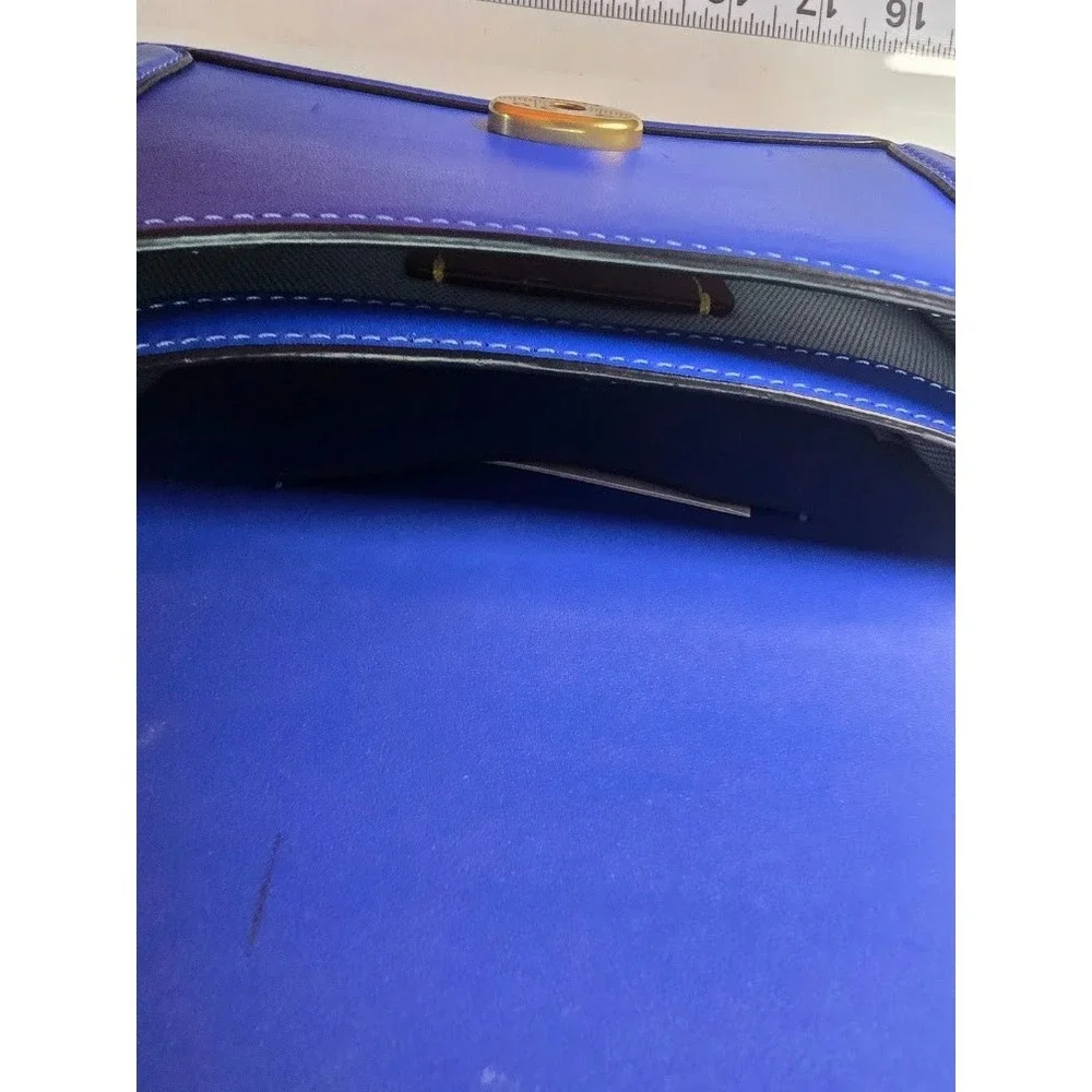 Vintage Coach Blue Leather Purse